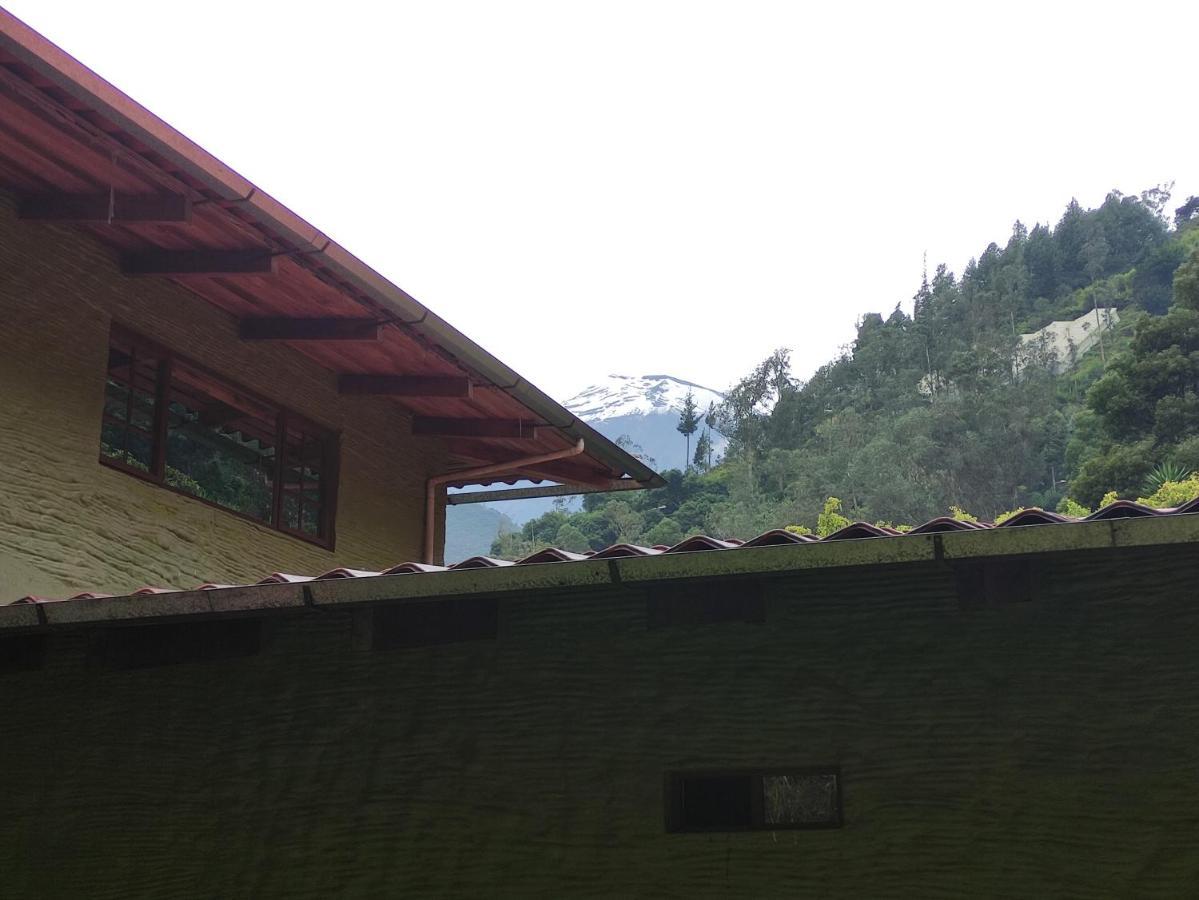 "Casa Verde" En Banos De Agua Santa Con Vista Al Volcan Tungurahua Esterno foto