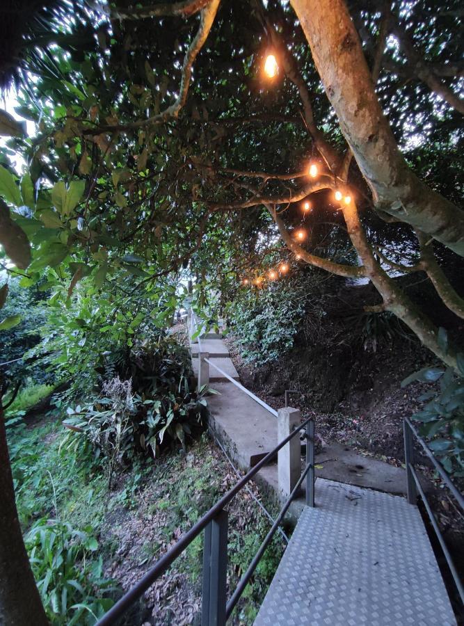 "Casa Verde" En Banos De Agua Santa Con Vista Al Volcan Tungurahua Esterno foto